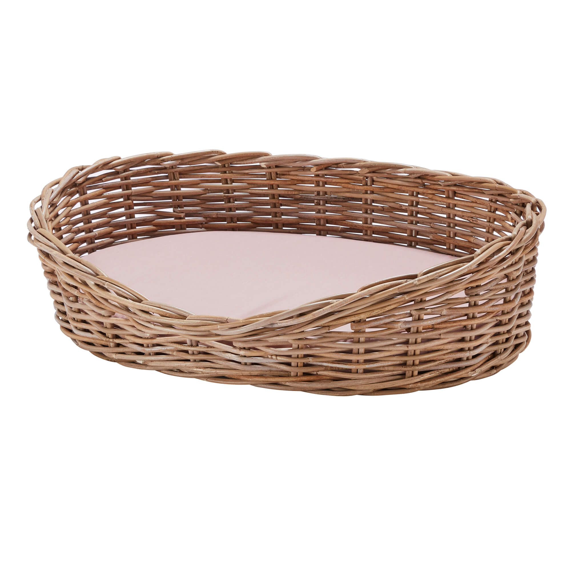 Wovenhill Kubu Rattan Oval Pet Bed