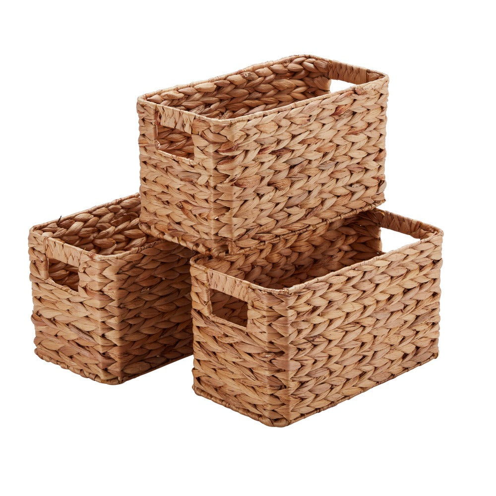 Wovenhill Set of 3 Milton Natural Rattan Storage Baskets