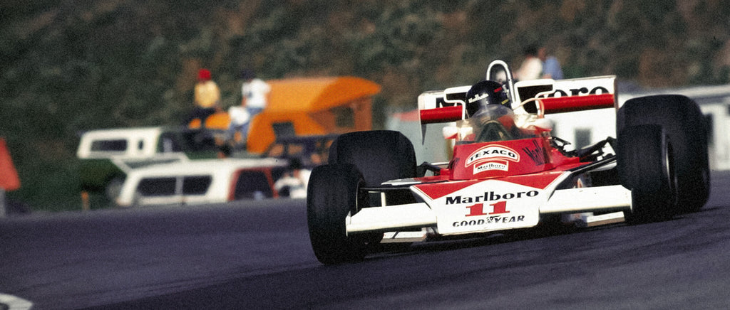 MCLAREN M23 - JAMES HUNT - BLUEPRINT - JAPANESE GP - 1976