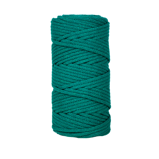 Premium Braided Cotton Cord 5mm (100 m)  Macrame rope, Crochet cord –  Flora Street Atelier