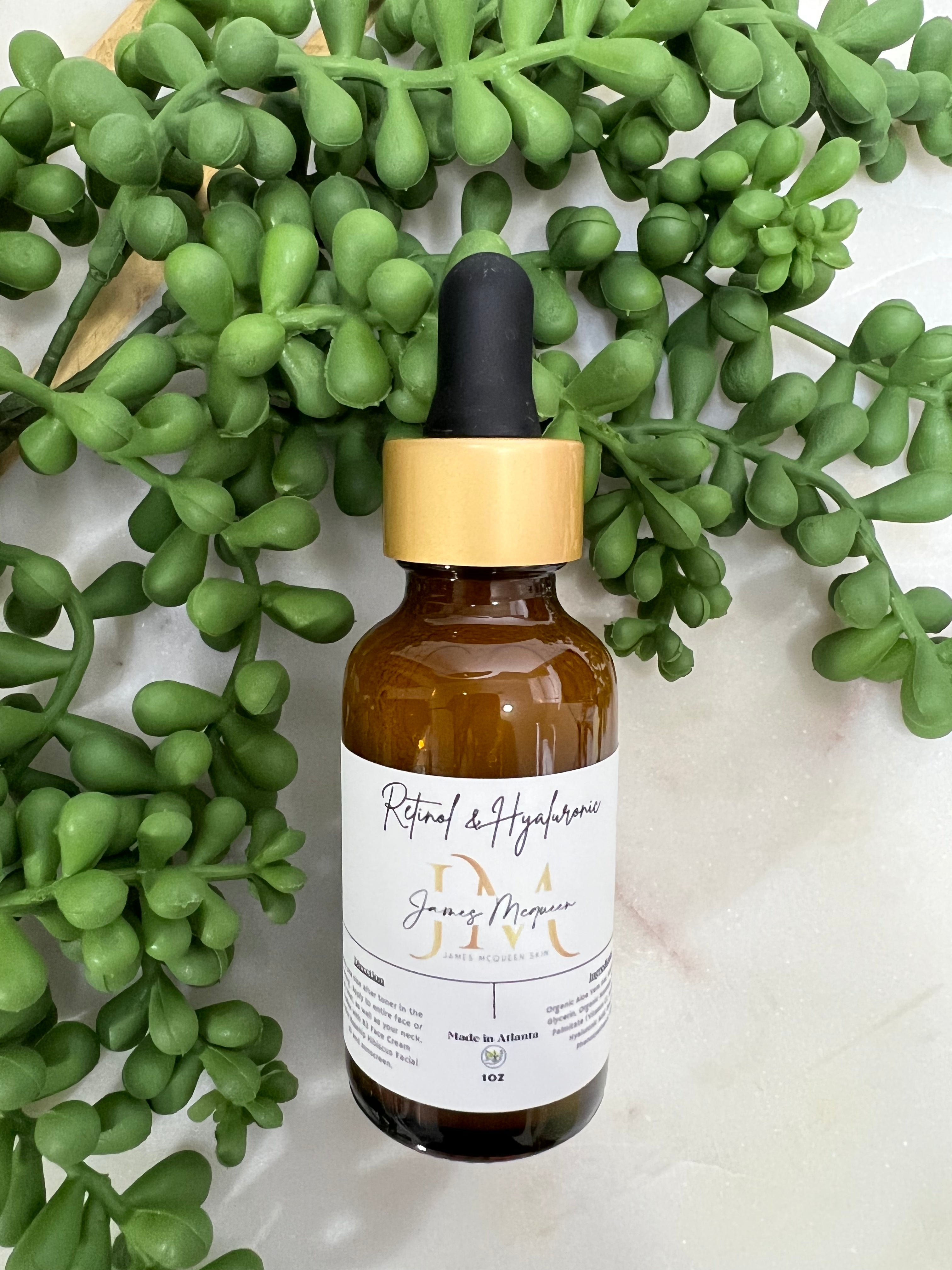 Hyaluronic & Retinol Serum – jamesmcqueenskin