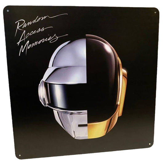 DAFT PUNK autographed Random Access Memories album insert