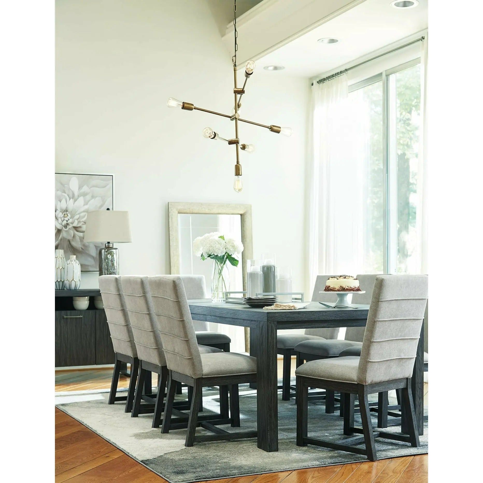 ashley bellvern dining set