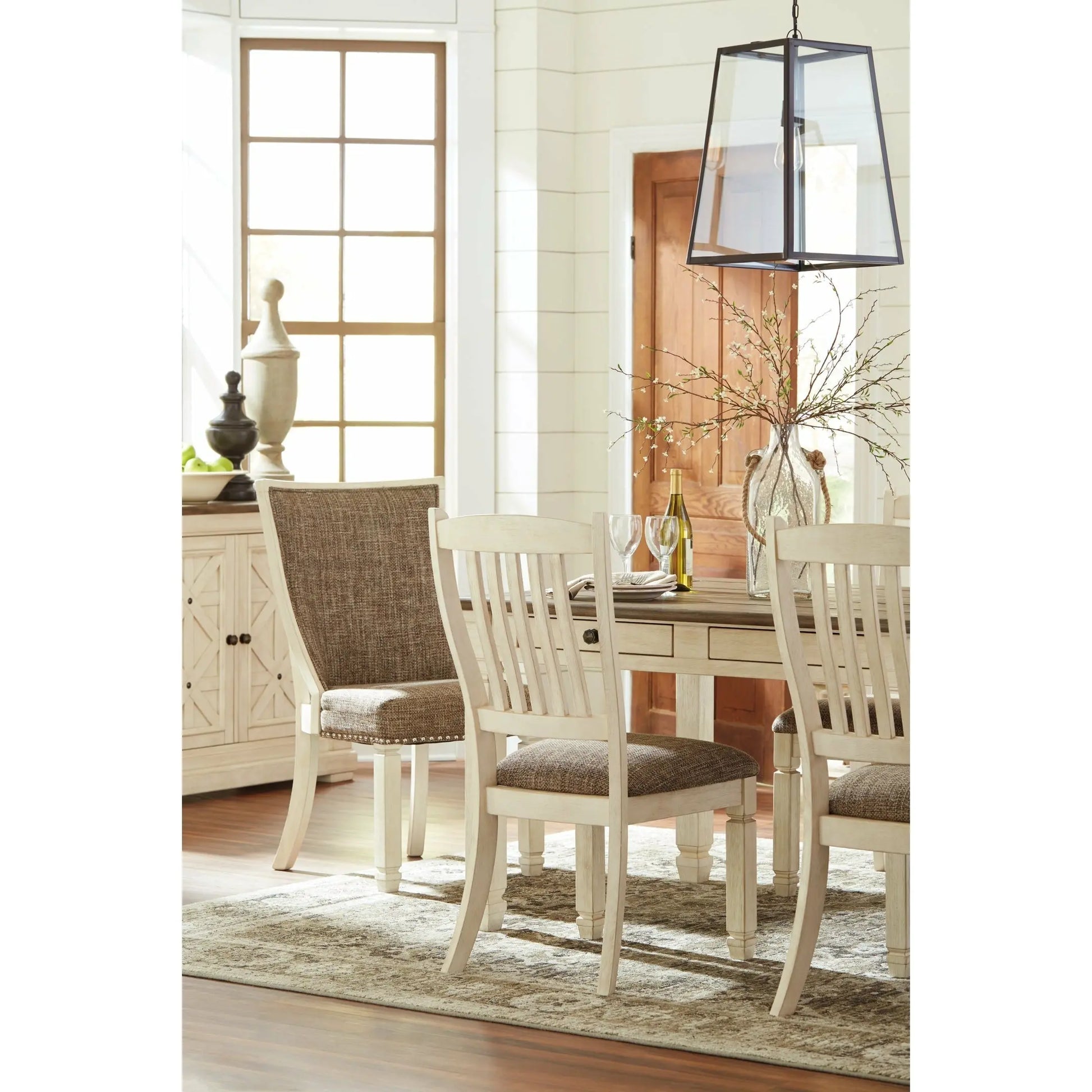 ashley furniture rectangular dining room table