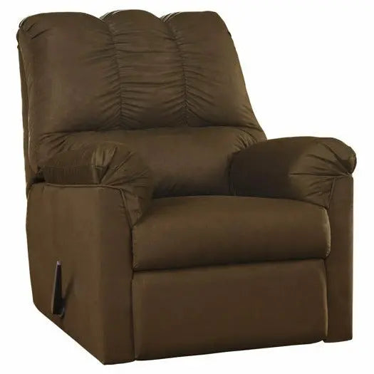 brown leather recliner ashley furniture