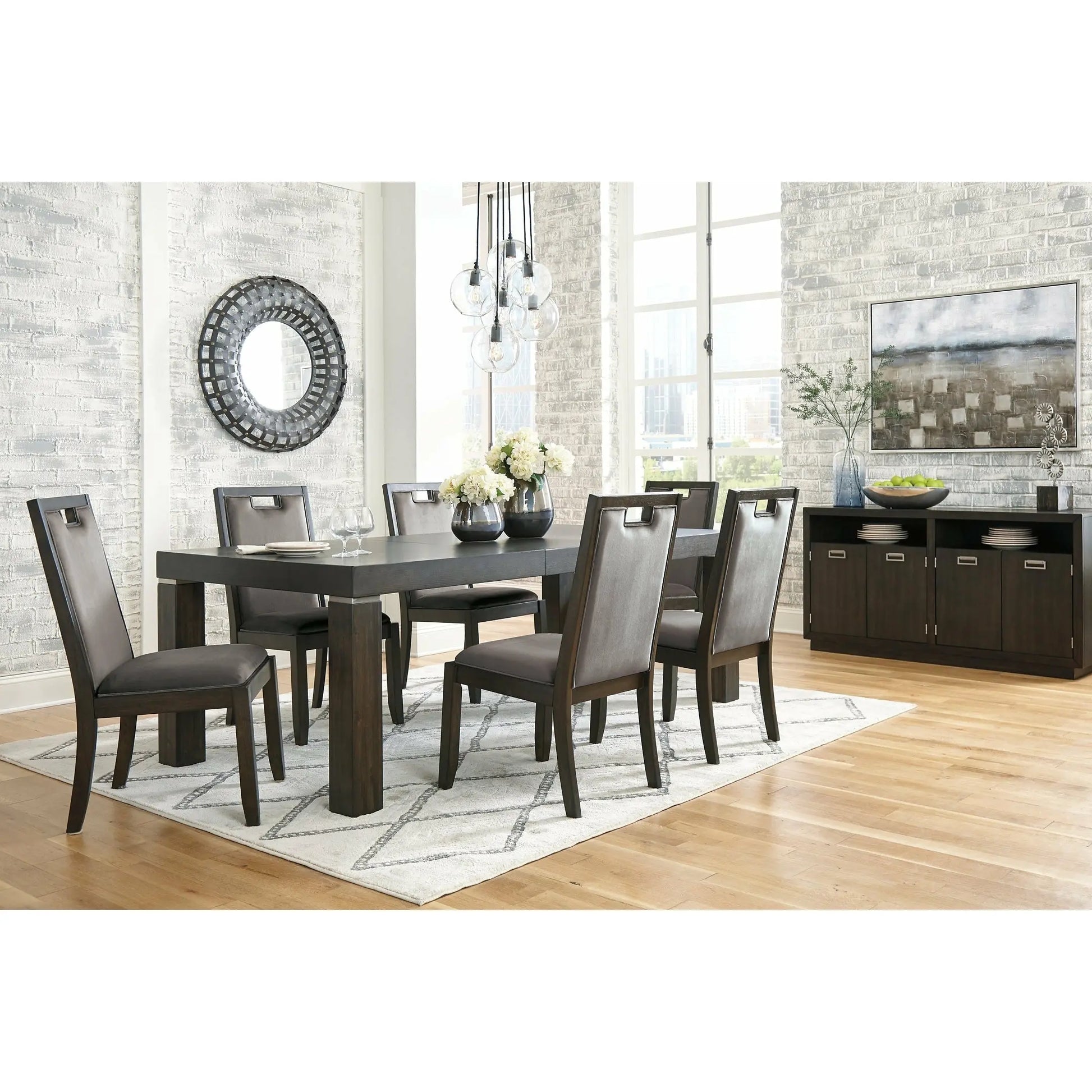 folding dining room table set