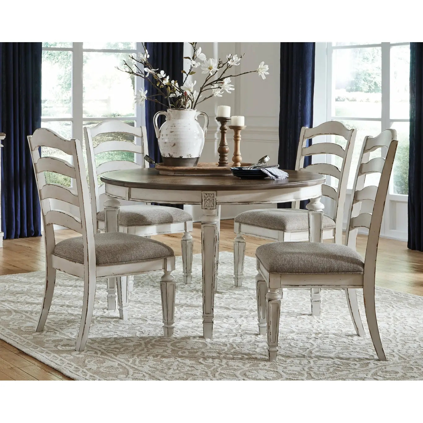 ashley dining chairs