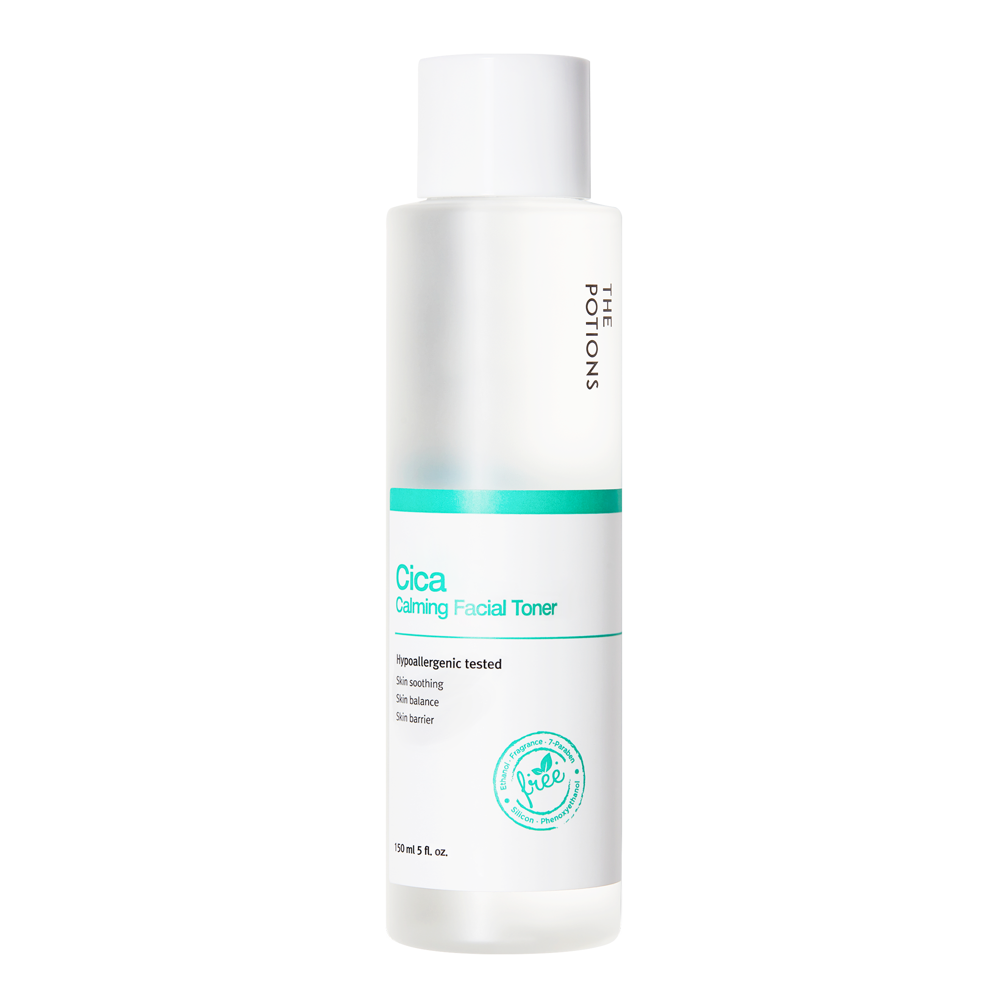 Image of The Potions Cica Calming Facial Toner 150ml. Beroliger og renser urenheter fra porer.