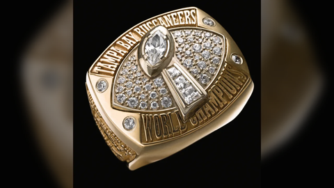 2002 Tampa Bay Buccaneers Super Bowl Ring