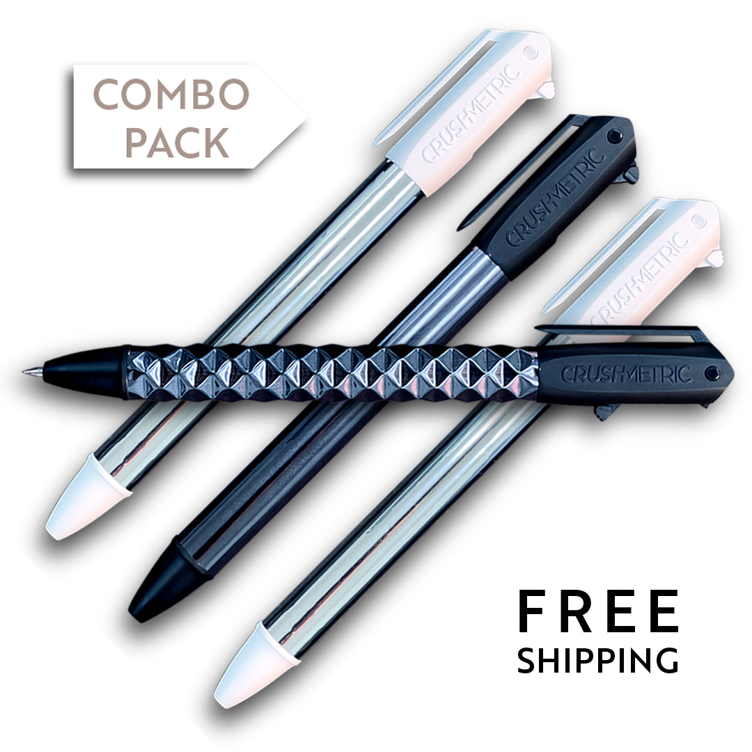 Single Pack] CRUSHMETRIC SwitchPen Silver