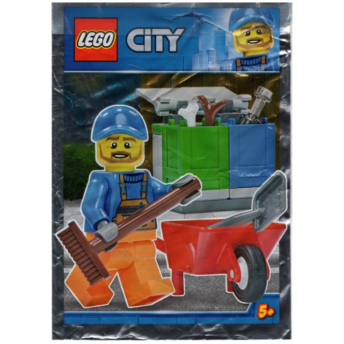 mudder Vædde klimaks LEGO City Garbage Man Foil Pack Set 951809 – Brick Fest Live