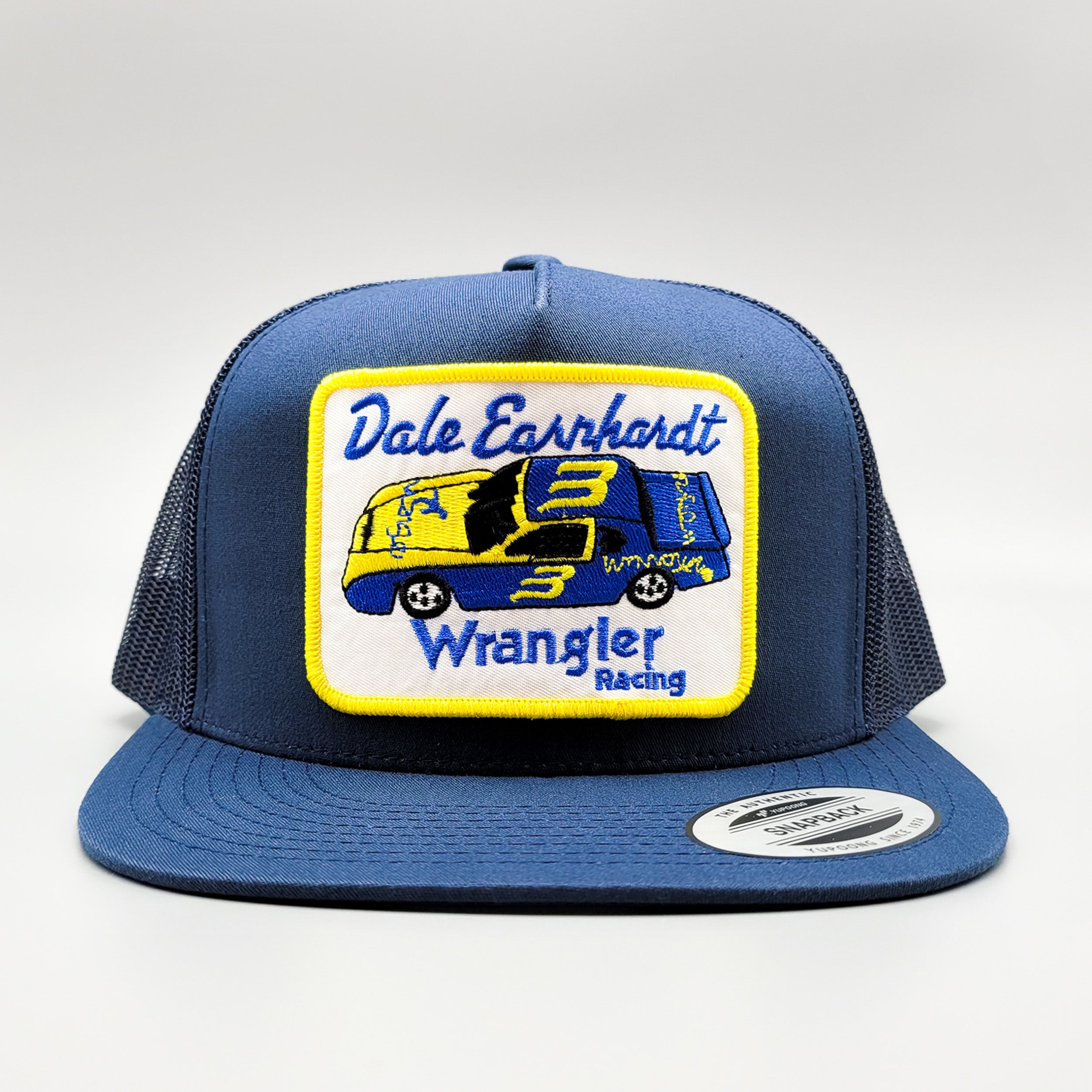 Dale Earnhardt Wrangler Racing Nascar Trucker Hat – Vintage Truckers