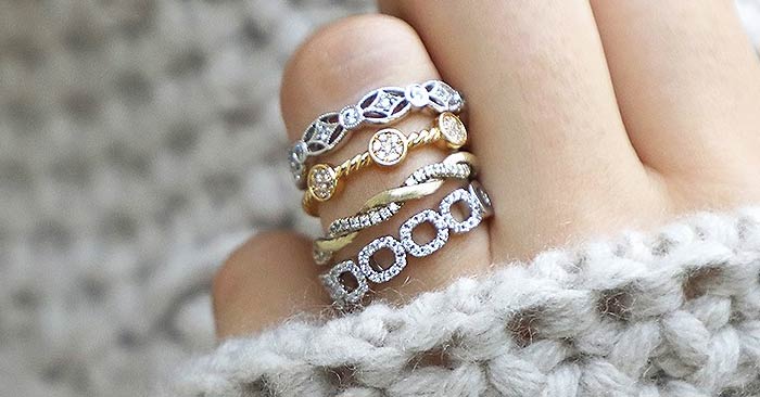 stackable jewelry rings