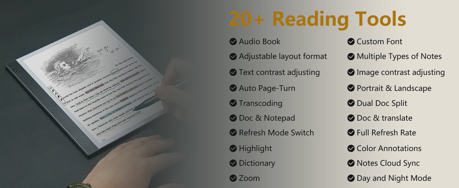 20+Reading tools