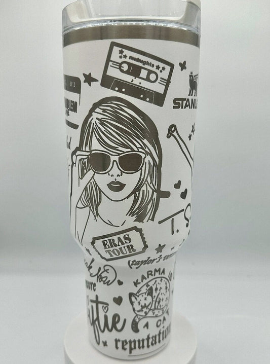 Taylor Swift Engraved Tumbler