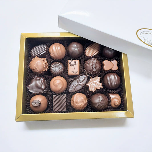 Boite La Noir 12 chocolats