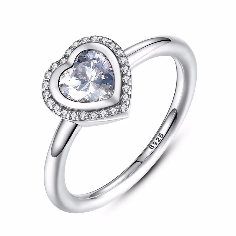 Halo Heart Ring