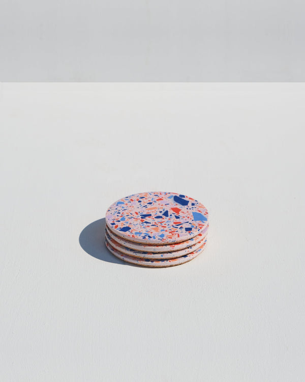 Set Of 4 Coasters - Confetti Terrazzo