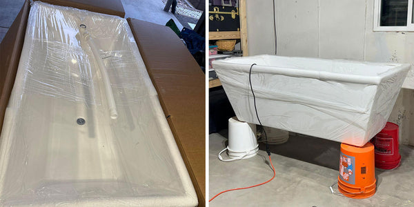 Build a DIY Cold Plunge from a Bathtub
