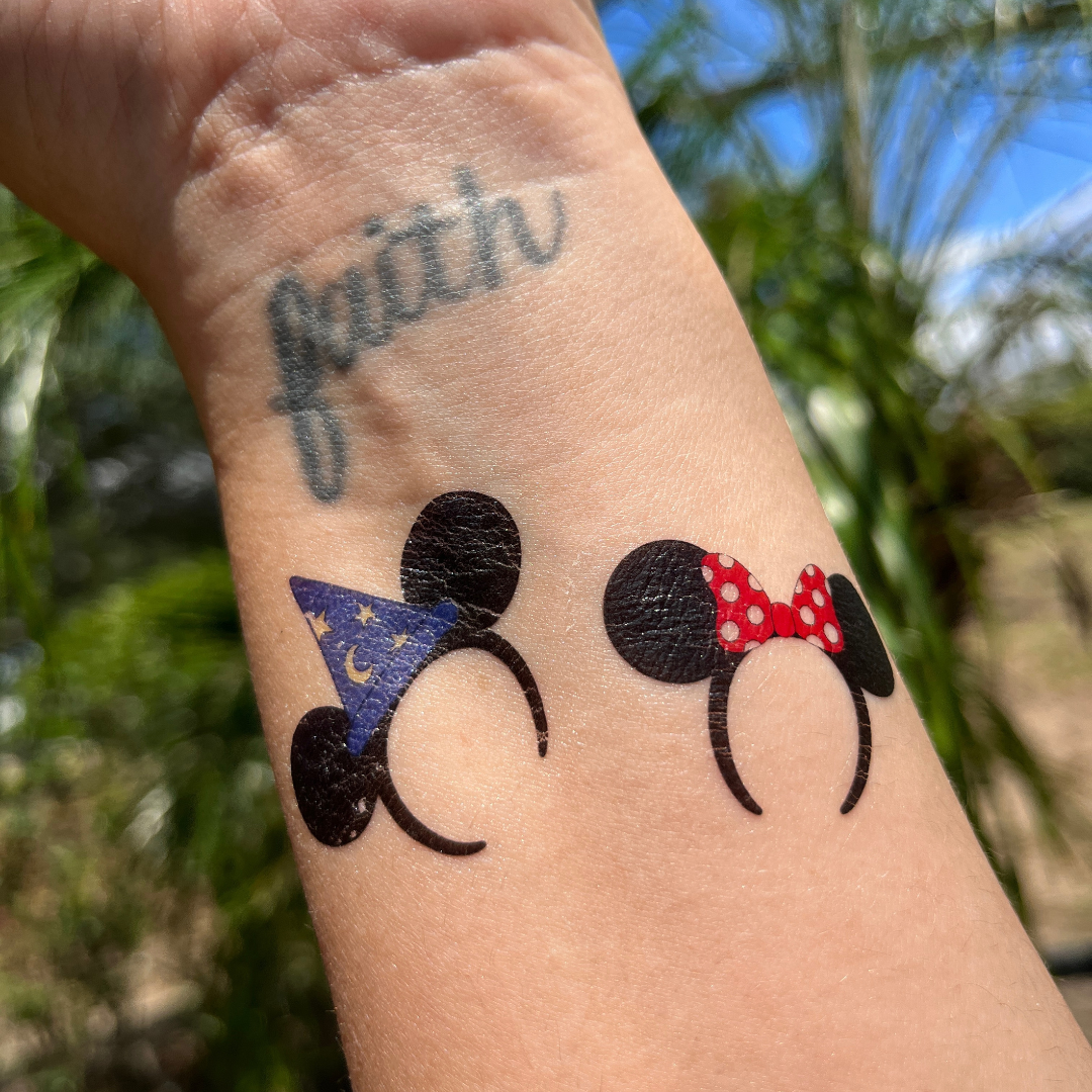 How to make mickey mouse tattoo pen tattoo  hand tattoo  YouTube