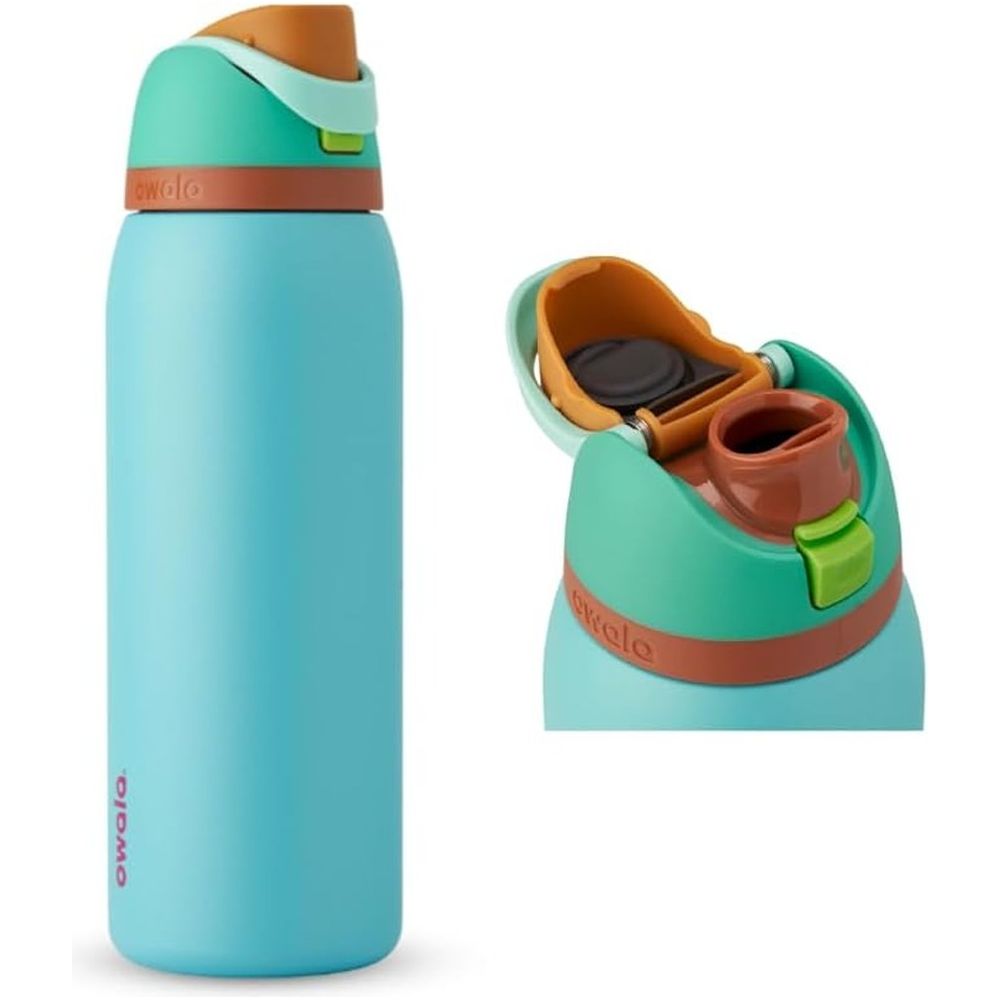 Owala FreeSip 24oz Stainless Steel Water Bottle in Green