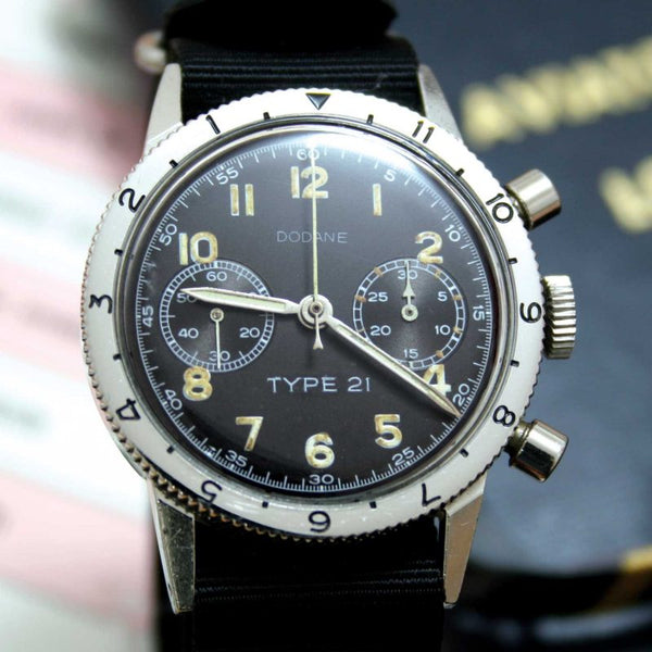 French Air Force Chronograph Type 20 Dodanne