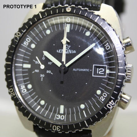 South African Air Force Chronograph Lemania 5012 Prototype