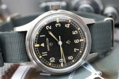 Hamilton Military Watch with Hack Function