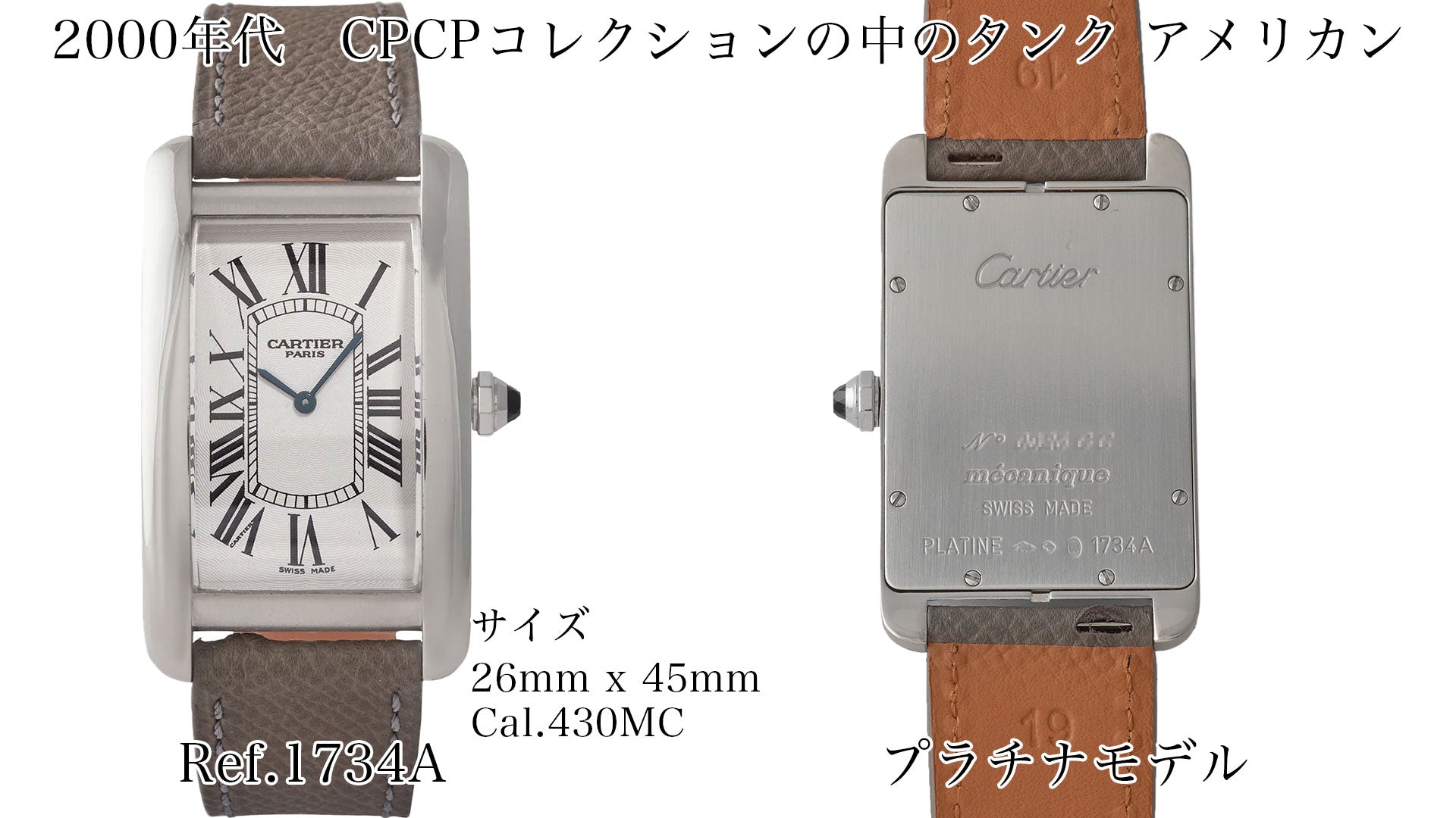 2000年代　CPCPコレクションの中のタンク アメリカンRef.1734A