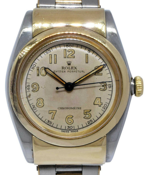 Rolex Bubbleback Dial with Big Arabic Indexes