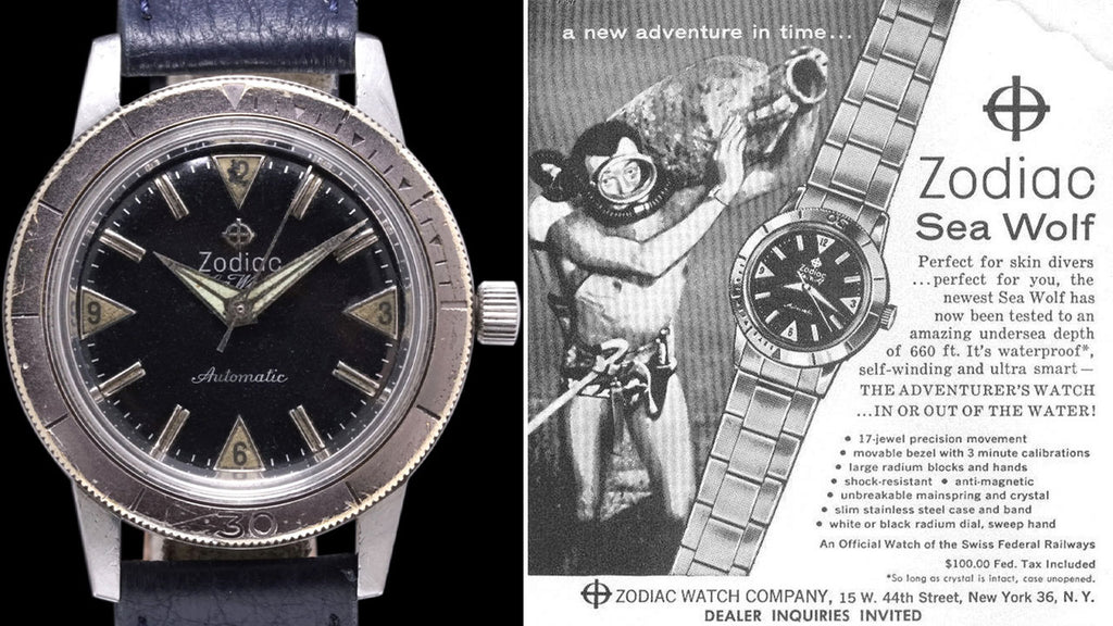 ゾディアック シーウルフの時計とカタログ