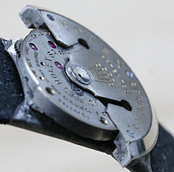 Rolex Cal.1030 rotor: Designed using inertia