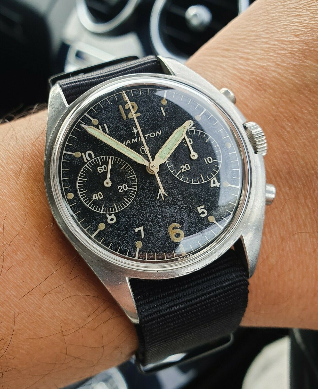 Hamilton's Vintage Military Chronograph