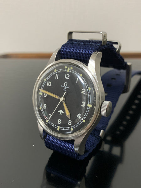 Omega Royal Air Force Vintage Military Watch Fat Arrow