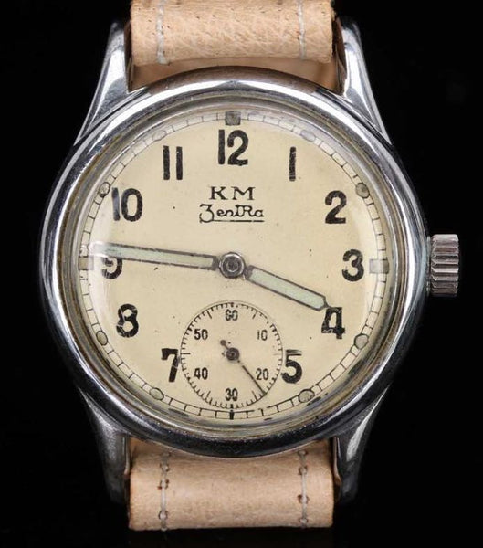 German Navy Wristwatch KM592 Zentra