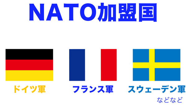 NATO軍　相関図