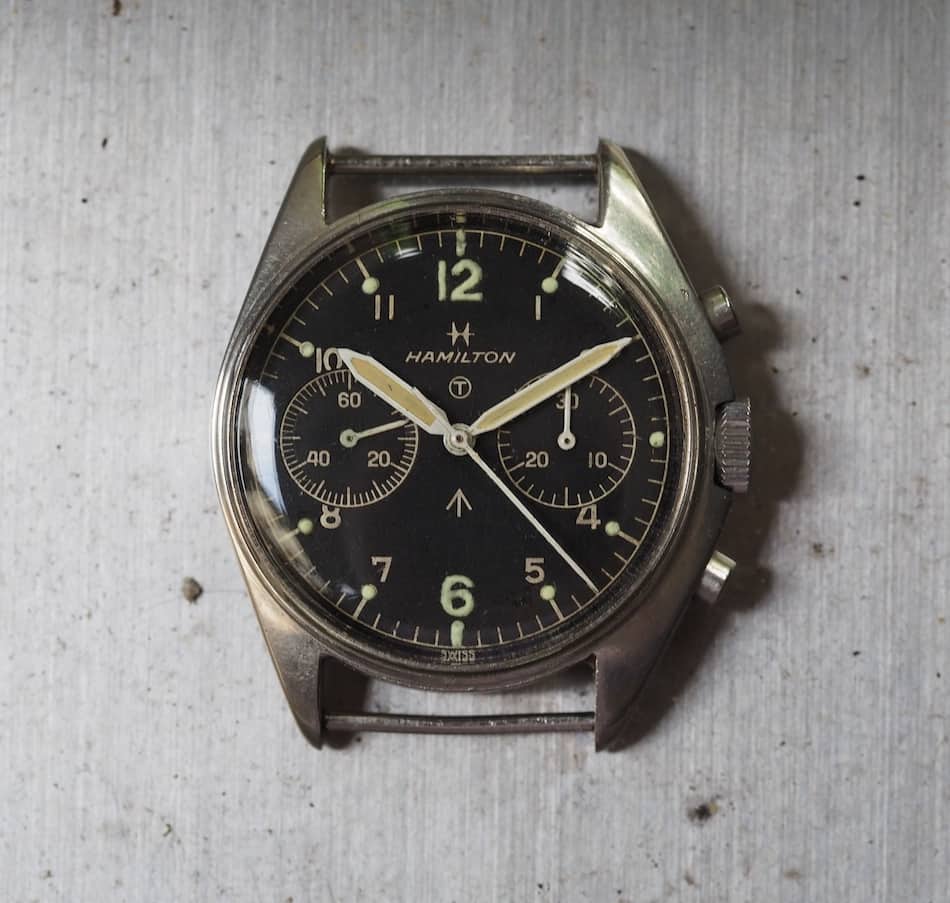 Hamilton Military Chronograph Dials