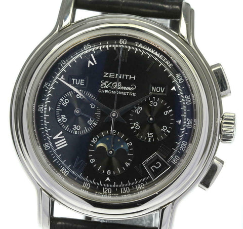 ゼニス社のクロノグラフ腕時計　クロノマスター・エルプリメロ(El Primero)