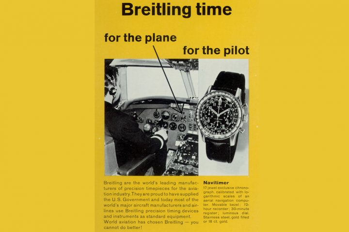 Breitling advertisement