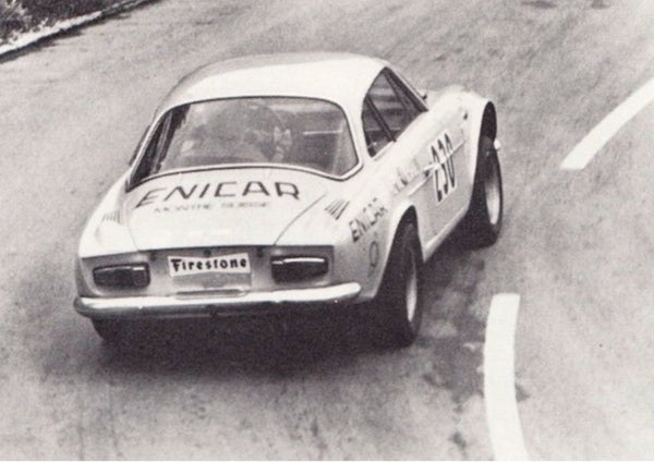 Enica's car race advertising