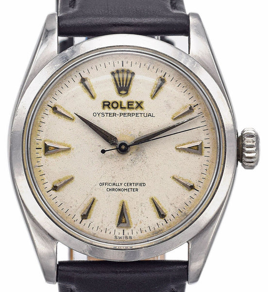 Rolex Bubble Back Dial with Wedge Index