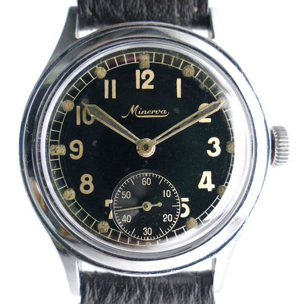 Minerva military watches supplied to the German Army during World War II