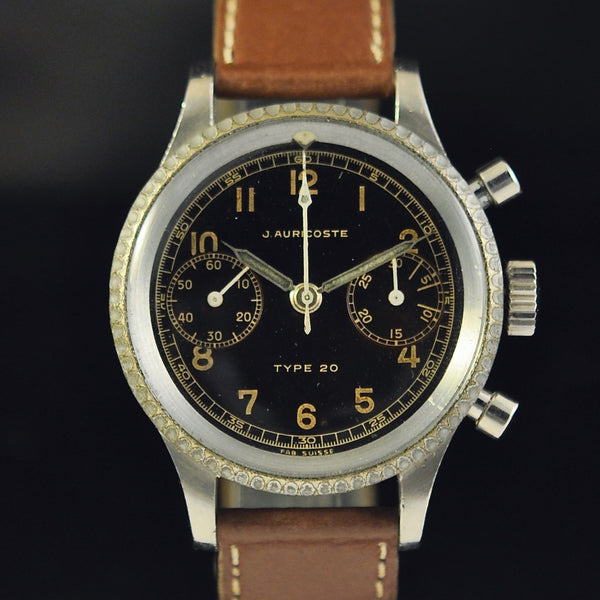 French Air Force Auricost Type 20 Air Force Chronograph