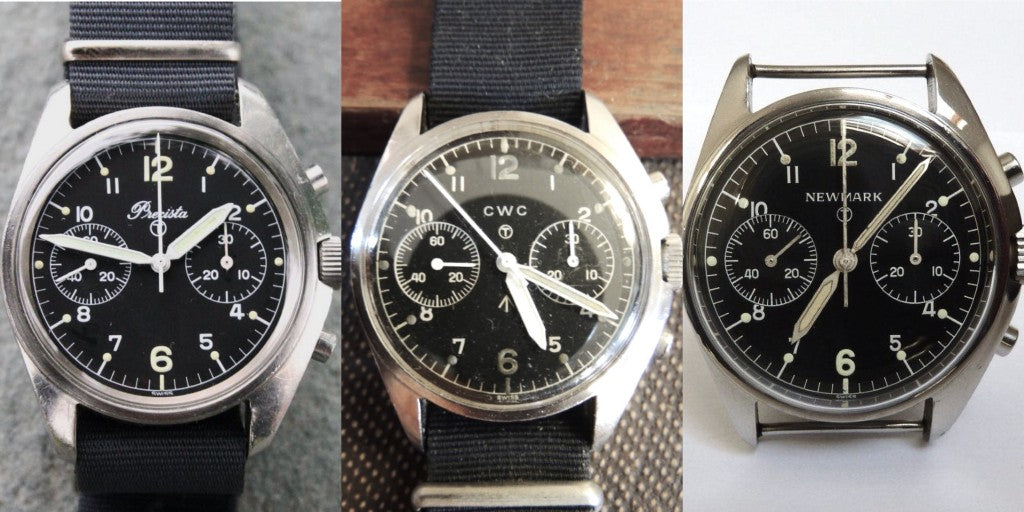 Military Chronographs from Three Other Companies