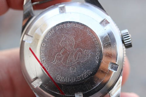 omega, seamaster, case, vintage watch