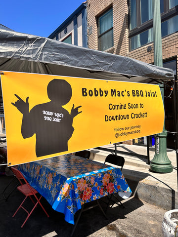 Bobby Mac's BBQ Joint debuted a popup at 2nd Sundays on 2nd Ave in Crockett