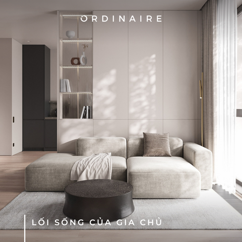 những gia đình có trẻ nhỏ và thú cưng nên chọn sofa dễ vệ sinh