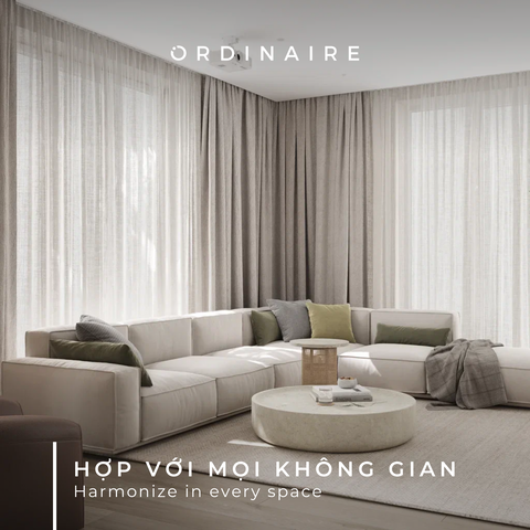 Sofa dáng thấp Bold được thích hợp đặt trong phòng khách lớn