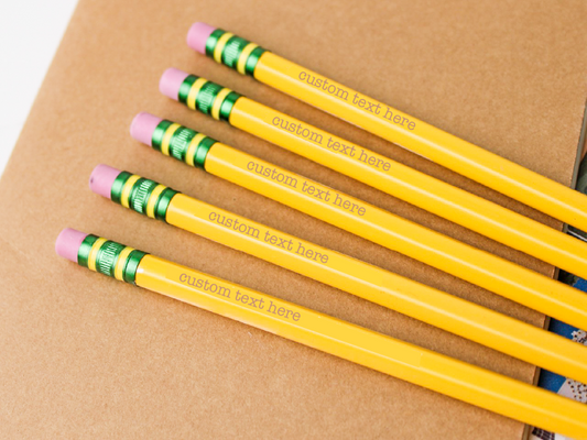 Custom Valentine's Day Pencils