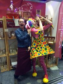Mark clowning about at Living North Spring Fair in York!